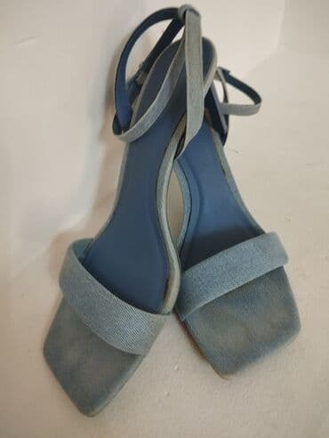 tufli: Tuflilər, Ölçü: 38, rəng - Mavi, İşlənmiş — 1