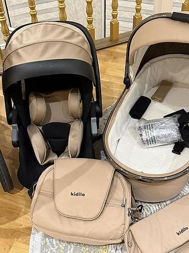 Детские электрокары: Коляска 3в1, Kidilo, Возраст: <1 месяца — 5