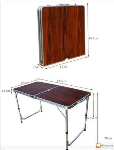 аренда столов и стульев бишкек: 4 nəfərlik çamadan kimi açılıb yığılan — 5