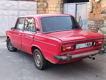 zil 5301 satilir: VAZ 2106 sedan, qırmızı rəng. - Kuzov: 4 qapı, klassik dizayn, xrom — 3