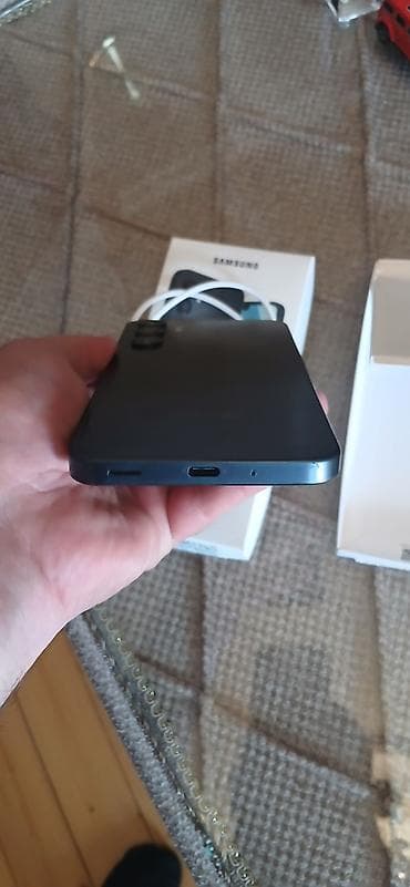 samsung galaxy note 2: Samsung Galaxy A16, цвет - Черный, Отпечаток пальца — 5