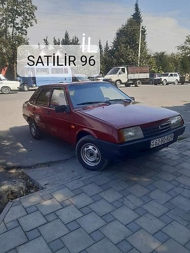 tir tekeri: Model: Lada Samara (VAZ 2109), qırmızı rəng Ban növü: Hetçbek, 5 qapı — 1