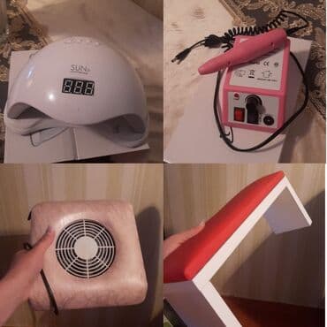 Manikür üçün avadanlıq dəsti - UV/LED dırnaq lampası: SUN seriyası