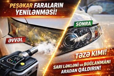 ışıq: Xidmət: Avtomobil fara cilalama və bərpa Təsvir: - Polikarbonat — 1