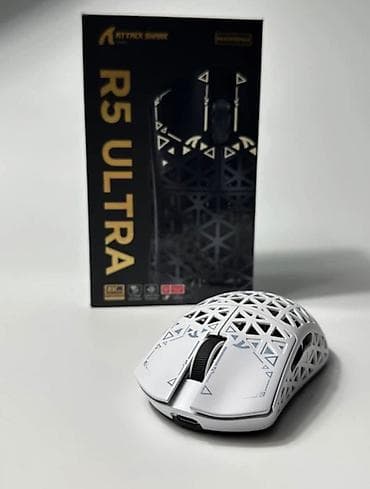Attack Shark R5 Ultra White | PAW3950 MAX | 8000Hz | Tam Komplekt