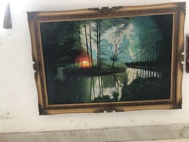 ketan uzerinde resimler: Винтажная картина холст — 2