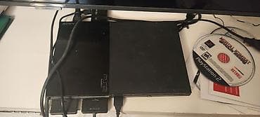 panasonic video: Sony PlayStation 2 Slim komplekti - Konsol: PS2 Slim ( SCPH — 1