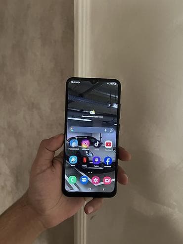 samsung telefonları: Samsung Galaxy A02 S, rəng - Qara, Sensor — 2