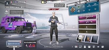 PUBG Mobile hesabı – zəngin kolleksiya və hazır lobby