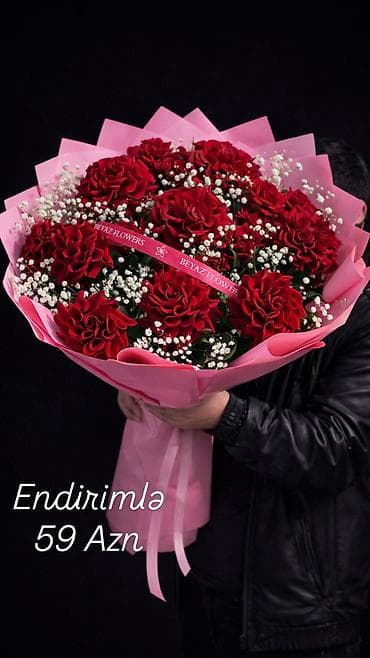 gül puketi: Gul buket guller gül 101 roza güller güllər İnsta : beyaz_flowers 😍😍😍 — 9