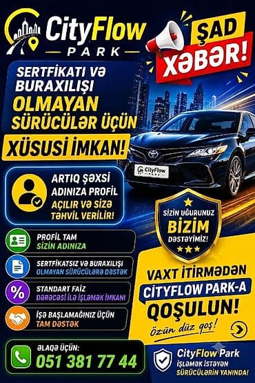 ucuz utu: Taksi sürücüsü tələb olunur — 1