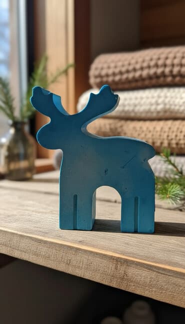 gözel qız sekilleri profil üçün: Fiqur, rəng - Mavi — 1