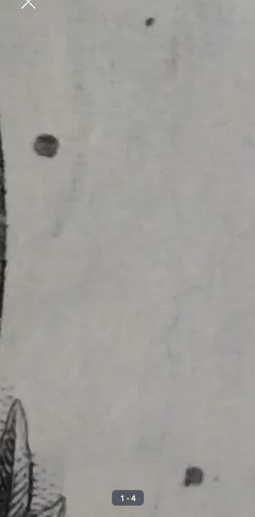 1 dollar alanlar: Məhsul: ABŞ 1 dollar banknotu. Cap zamani 2 balaca nöqtə cernil var — 2