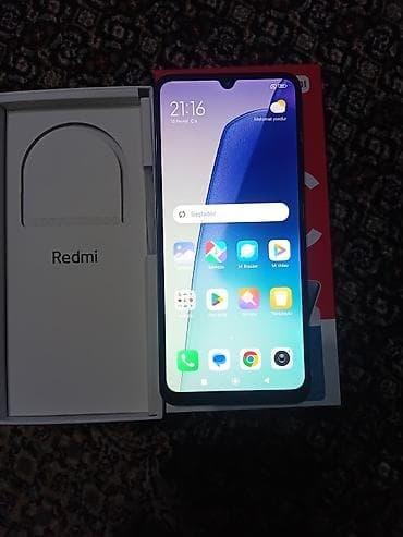gence telfonlar: Redmi 14C, 256 GB, rəng - Göy — 1