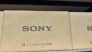 sony 2500: Məhsul: Sony α Cinema Line FX30 Təsvir: - Sony-nin Cinema Line — 1