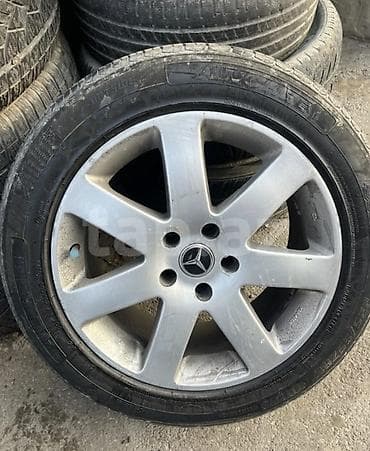 Мототранспорт: Б/у Колесо Mercedes-Benz 225 / 55 / R 17, 5 Болтов — 1