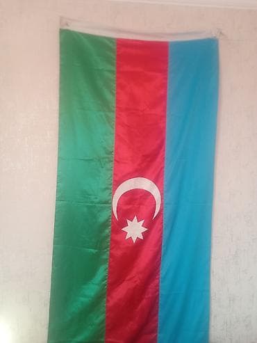 bayraq qiyməti: Məhsul: Azərbaycan bayrağı (asılqanlı parça bayraq) Təsvir: - Üç — 1