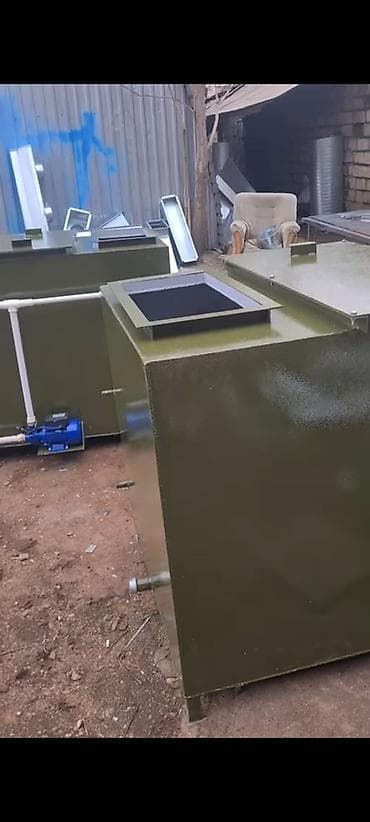 kafe avadanlıqları: Mətbəx tüstüsü üçün sulu filtr – havalandırma xəttinə qoşulan sənaye — 8