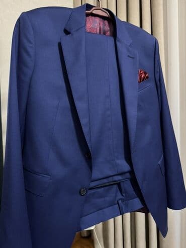 deri pencekler: Kişi kostyumu – EMILAND (Made in Azerbaijan) - Rəng: Dərin mavi — 1