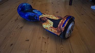 Elektrik nəqliyyatı: LED işıqlı balans skuter (hoverboard) - Ölçü: təxminən 6.5 düymlük — 1