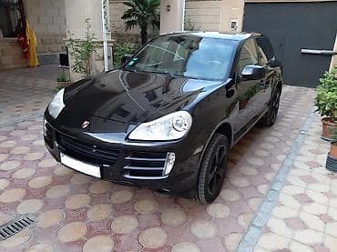 mitsubishi lancer evolution: Porsche Cayenne 3.6 pnevmasız 2007– qara rəngli, tam ölçülü premium — 4