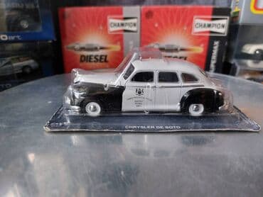 metbex tavan modelleri: Коллекционная модель Chrysler De Soto Sedan Ontario Police black — 1