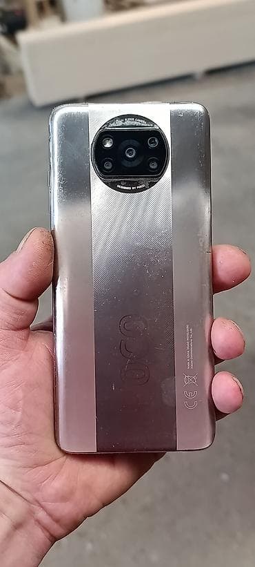 Xiaomi 256 GB, rəng - Qızılı, 
 Barmaq izi