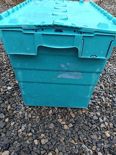 Avadanlığın icarəsi: Mavi rəngli plastik konteyner/qutu - Material: qalın və möhkəm — 6