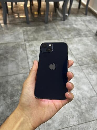 iponalar: IPhone 13, 128 GB, Midnight, Zəmanət, Face ID, Sənədlərlə — 1