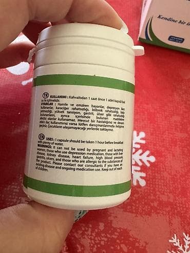 Məhsul: Meri Capsule – qida əlavəsi (30 kapsul, NET: 25 q) Mənşə