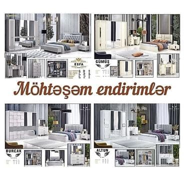 İkinəfərlik çarpayı, Dolab, Termo, Tumba, Yeni