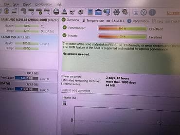 1 tr harddisk: Daxili SSD disk Hikvision, 512 GB, 2.5" — 3