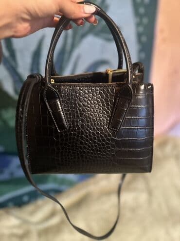 туфли из кожи питона: Сумка на плечо, Zara, Новый — 3