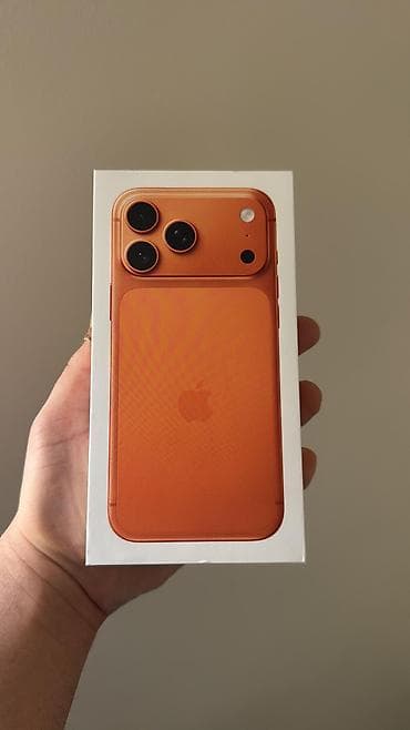 iphone: IPhone 17 Pro Max, 256 GB, Narıncı — 1