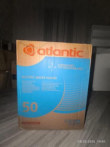 Su Qizdiricisi Ariston Atlantic Firmasi 50 lt. Zavod Malidir. Suyu tez — 1