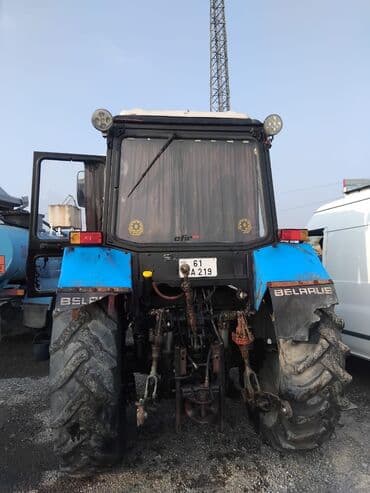 pərlər: Belarus 1221 traktoru - Güclü 6 silindrli dizel mühərrik - Ön çəki — 5
