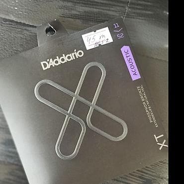 gitara çantası: Akustik gitara simi, sim, gitara simi, dadario, orjinal sim Rast — 1