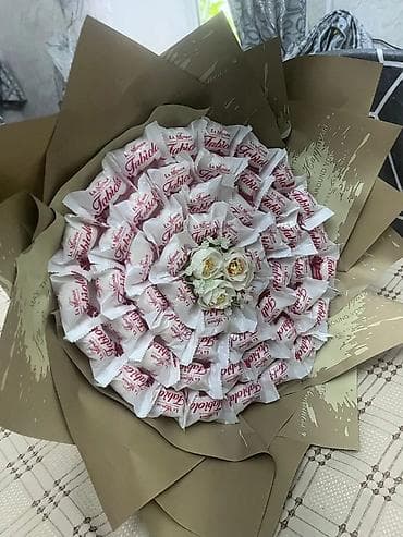 Digər: Her növ gül buketleri yığılır isdeyen buyursun 1gün qabaqca sfariş — 3