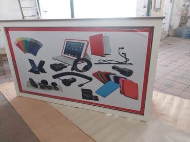 Mağaza üçün satış masası - Material: yüksək keyfiyyətli ağac — 6