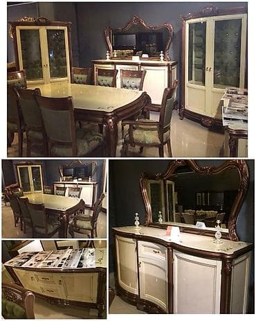 Б/у, Комод, Стол и стулья, Сервант