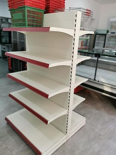 ref: Market rəfləri✅ İSTEHSALÇI Zavod istehsalı✅ Tək və iki tərəfli — 4