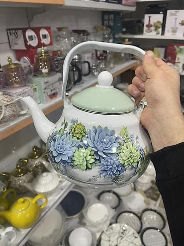 caydan: Yeni, rəng - Ağ, Çaydan, Paslanmayan polad — 4