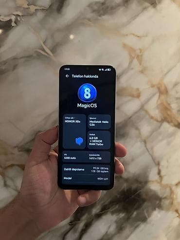 telefonlar yeni: Honor X6a, 128 GB, rəng - Qara, İki sim kartlı — 3