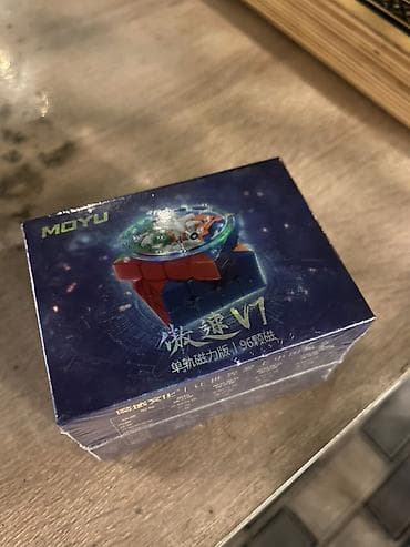 Inkişaf etdirici oyuncaqlar: 🧊 MoYu AoSu V7 Single Track – 4×4 Speed Cube 🔥 Sürətli, stabil və — 2