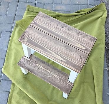 Digər alətlər: Mətbəx üçün pilləkən. Keyfiyyətli şam ağacından istifadə olunaraq — 2