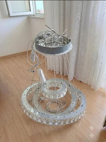 Led Çılçıraq, 4 və daha çox lampa, Metal
