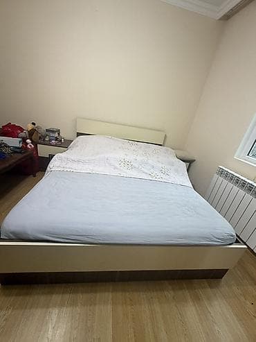 qapi dekoru: İkinəfərlik çarpayı, 2 tumba, Dolab, İşlənmiş — 3