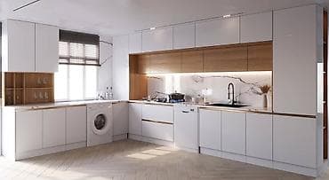 Sifarişlə mətbəx dəsti, Özü çəkən petlələr, Sadə laminat, Kredit yoxdur, Pulsuz çatdırılma