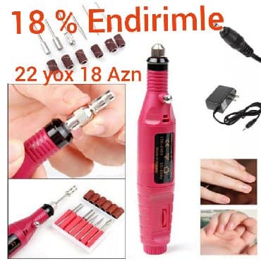 Manikür pedikür aparatı Istifadəsi rahat Tokla işləyir Hər xanımın