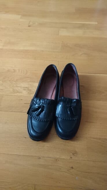 Makasin və loferlər: Ölçü: 40, rəng - Qara, Yeni — 3